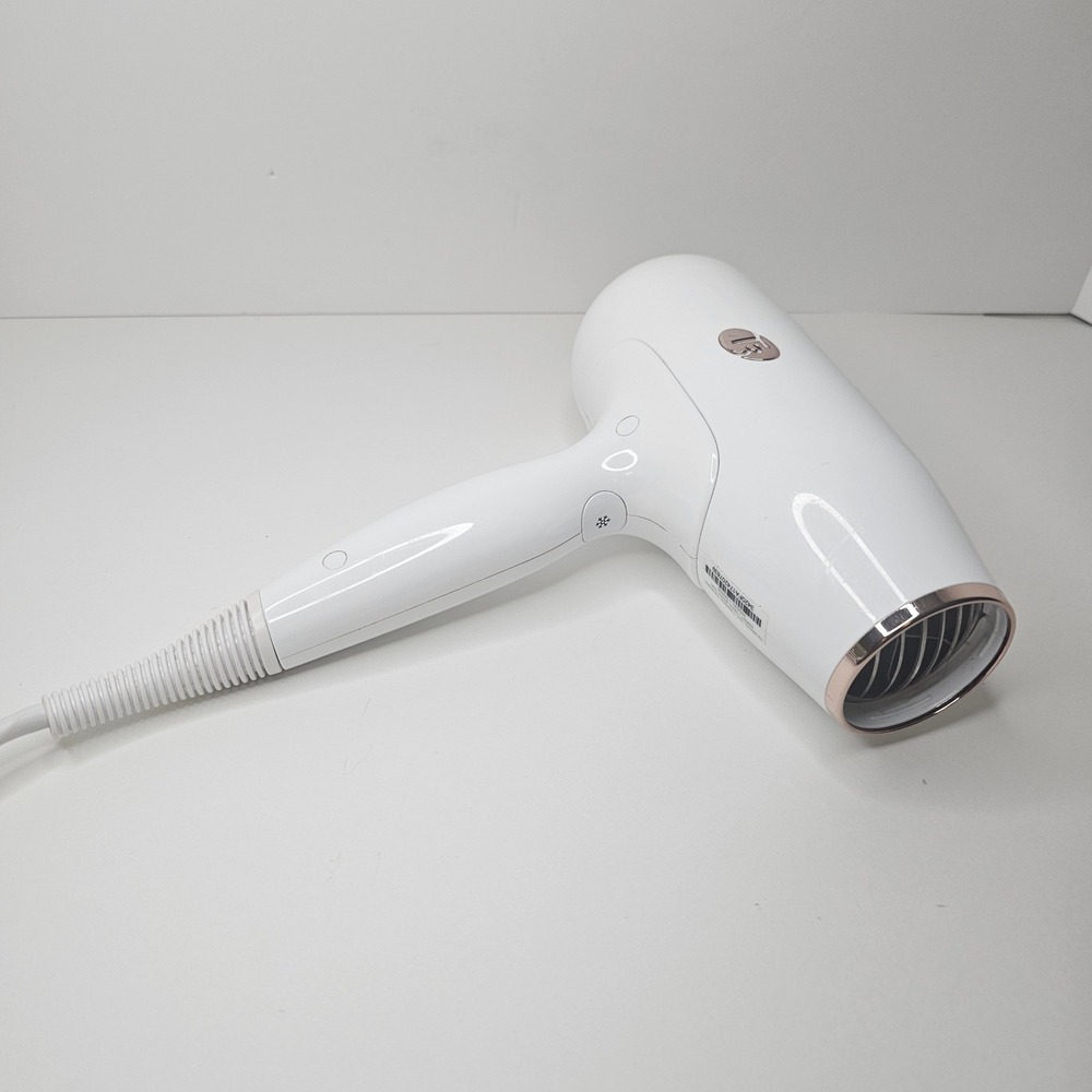 T3 Cura Professional Digital Ionic Hair Dryer White Rose Gold 76840